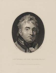 Kenraaliluutnantti Sir John Cradock, 1809 tekijältä Thomas Lawrence