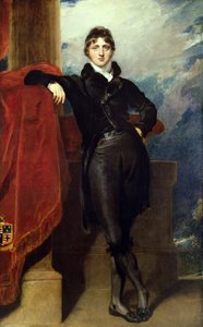 Lord Granville Leveson-Gower, myöhemmin 1. Earl Granville, n. 1804-1806 (öljy kankaalle) tekijältä Thomas Lawrence