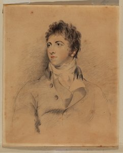 Isaac Cuthbertin muotokuva (kynä paperille) tekijältä Thomas Lawrence