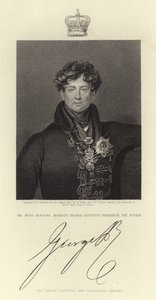 Kuningas Yrjö IV:n muotokuva tekijältä Thomas Lawrence