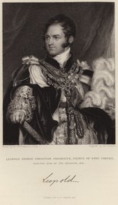 Kuningas Leopold I:n muotokuva tekijältä Thomas Lawrence