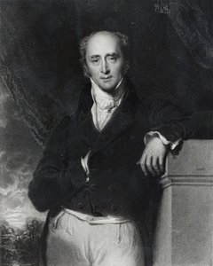 J. Cochranin kaivertama oikeanpuoleisen Charles Greyn, Earl Grayn (1764-1845) muotokuva tekijältä Thomas Lawrence