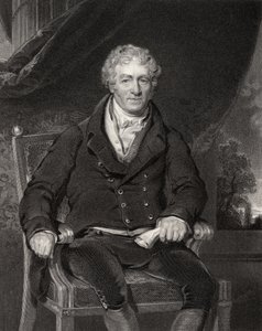 Sir Robert Peel, kaiverrettu H. Robinson, National Portrait Gallerysta, osa V, julkaistu noin 1835 tekijältä Thomas Lawrence
