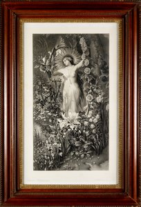 Flora (kaiverrus) tekijältä Thomas Lewis Atkinson