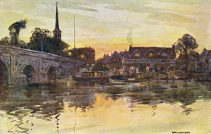Thames-joki: Wallingford (värilitro) tekijältä Thomas Maybank