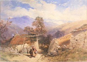 Highland Landscape (bodycolour)