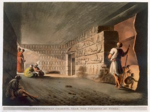 "Subterranean Chamber lähellä Gizan pyramideja", 1802