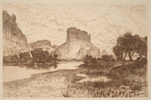 Green River, Wyomingn territorio tekijältä Thomas Moran