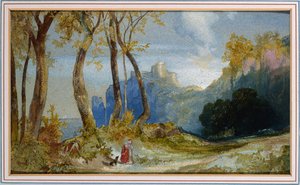 Kukkulassa tekijältä Thomas Moran