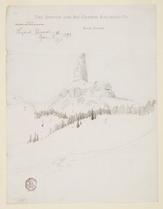 Lizard Head Peak, Colorado tekijältä Thomas Moran
