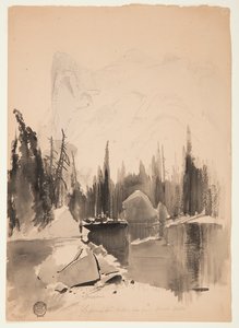 Mirror Lake, Yosemite tekijältä Thomas Moran