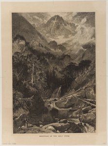 Pyhän ristin vuori, Colorado tekijältä Thomas Moran