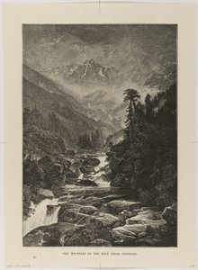 Pyhän ristin vuori, Colorado tekijältä Thomas Moran