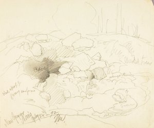 New Geyser, Norris tekijältä Thomas Moran