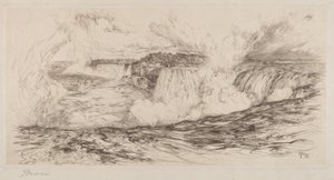 Niagara – Kanadan puolelta tekijältä Thomas Moran