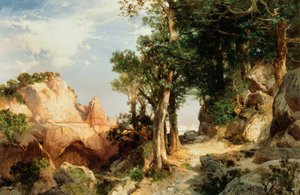 On the Berry Trail - Grand Canyon of Arizona, 1903 tekijältä Thomas Moran