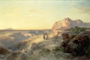 Red Rock Trail, Etelä-Utah, 1913 tekijältä Thomas Moran
