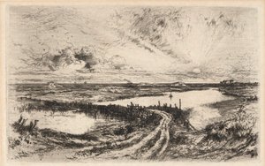 Auringonnousu tekijältä Thomas Moran