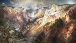 Yellowstonen Grand Canyon, 1893-1901.