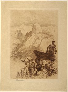 South Dome, Yosemiten laakso tekijältä Thomas Moran