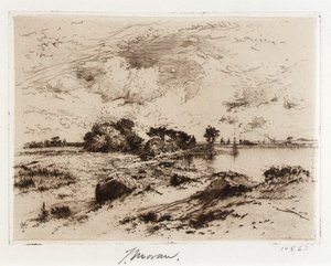 Three Mile Harbor Easthampton, L.I. tekijältä Thomas Moran
