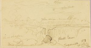 Toquerville, Etelä-Utah tekijältä Thomas Moran