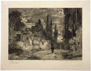 Iltahämärä tekijältä Thomas Moran
