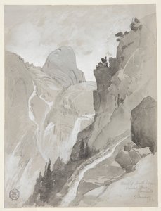Kevätputoukset, Yosemite tekijältä Thomas Moran