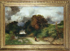 Windy Hilltop, Amagansett, Long Island, 1901 tekijältä Thomas Moran