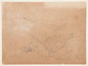 Yellowstone, Tower Fallsin yläpuolella tekijältä Thomas Moran