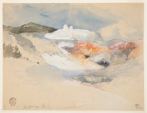 Yellowstone, Hot Springs tekijältä Thomas Moran