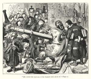 Kuvitus Jonathan Swiftin teokselle Gulliver