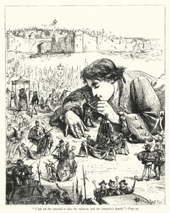 Kuvitus Jonathan Swiftin teokselle Gulliver