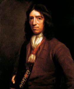 Muotokuva William Dampierista (1651-1715) brittiläinen ympäripurjehtija, hydrografi, merikauppias, merirosvo ja merirosvo, kirjoittanut Thomas Murray, maalaus, n. 1698
