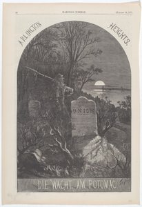 Arlington Heights. Die Wacht. Olen Potomac. tekijältä Thomas Nast