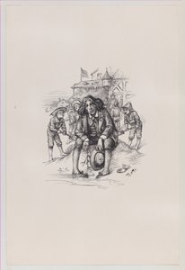 Oscar meren rannalla, 26. elokuuta 1882, 26. elokuuta 1882. tekijältä Thomas Nast