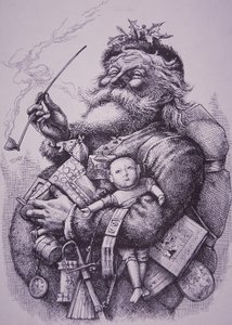 Joulupukki tekijältä Thomas Nast