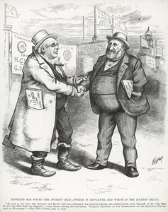 William "Boss" Tweed ja Horace Greeley, "Harper