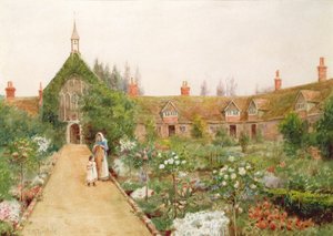 Maalaispuutarha Brayssa, Berkshiressä tekijältä Thomas Nicholson Tyndale