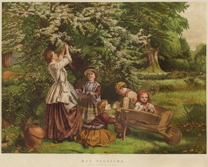 May Blossoms (chromolitho) tekijältä Thomas P. Hall