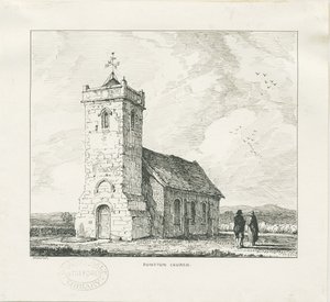 Dunston Church: kynäpiirros