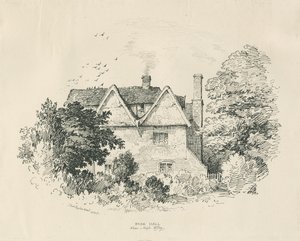 High Offley - Park Hall: tussipiirros (vinjetoitu). tekijältä Thomas Peploe Wood