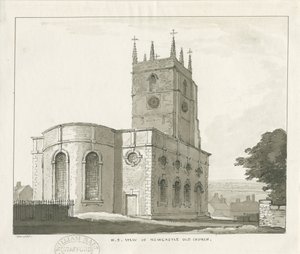 Newcastle-under-Lyme - "St. Giles the Abbot" tekijältä Thomas Peploe Wood