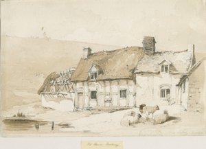 Norbury Village - Vanhat talot: seepiapesupiirros