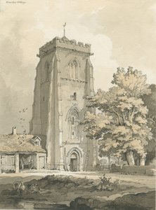 Ranton Abbey [Priory]: kynä- ja pesupiirustus, nd [?1838] (piirustus)