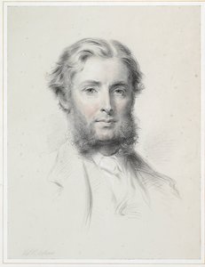 John Scottin, 3. Earl of Eldonin muotokuva (liitu ja w/c paperilla) (pari numeroon 445141) tekijältä Thomas Price Downes