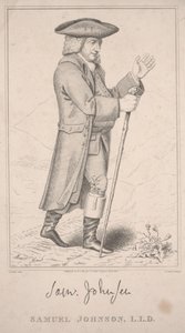 Samuel Johnson Highland-kiertueella vuonna 1773 tekijältä Thomas Priscott