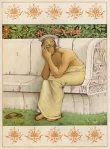 Perseus itkee tapettuaan Akrisioksen (väri litho)