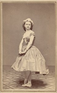 Balettitanssijan muotokuva,c. 1860 (kuva) tekijältä Thomas Rice Burnham