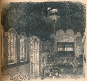 Crosby Hallin sisustus, 1902